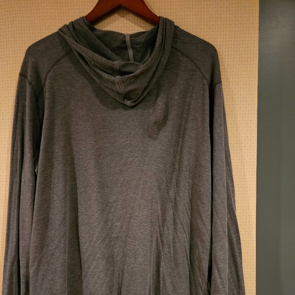 TASC Carrollton Lightweight Hoodie – Iron Heather | Premium Casual Essential - Picture 5 of 6